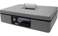 Büroline, BÜROLINE Geldkassette 30x23x8cm 168439 grau 8-teilig