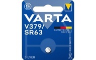 Varta Electronics SR63 Knopfzelle 379 Silberoxid 15 mAh 1.55 V 1 St.