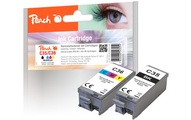 Peach Spar Pack Tintenpatronen kompatibel zu Canon PGI-35, 1509B001, CLI-36, 1511B001