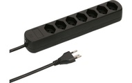 Max Hauri AG 160273 Steckdosen-Verteiler 1 Stück Schwarz CH-Stecker 1 St.