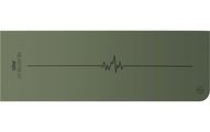 Airex Yogamatte Heartbeat, Olivgrün
