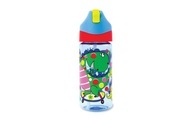 Partystrolche Trinkflasche DINOSAURS (350ml) in bunt