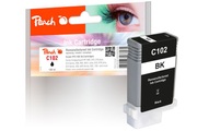 Peach XL-Tintenpatrone schwarz kompatibel zu Canon PFI-102BK