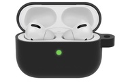 Otterbox - AirPods Pro Hardcase Schutzhülle Abdeckung mit 360° Schutz + Karabinerhaken (77-83782) - Black Taffy (Schwarz)