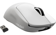 Logitech PRO X SUPERLIGHT Kabellos Gaming-Maus Optisch Wiederaufladbar Weiß