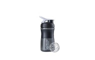 20oz / 590ml BlenderBottle SportMixer Flip, Black /White