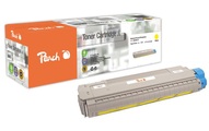 Peach Tonermodul gelb kompatibel zu OKI 44844613