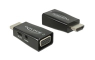 HDMI-A Stecker > VGA Buchse mit Audio, Adapter