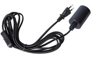 E27-Fassung Stil mit Kabel, schwarz