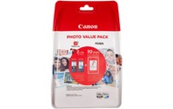 Canon Tintenpatrone PG-560 / CL-561 Photo Value Pack Original Kombi-Pack Schwarz, Cyan, Magenta, Gelb 3712C004