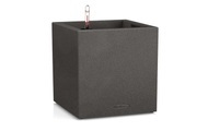 Lechuza - Blumenkasten mit Integriertem Bewässerungssystem Canto Stone 40 - Anthrazit