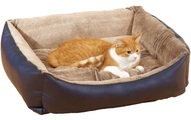SwissPet Hunde- und Katzenbett Bali eckig 50x40cm