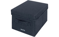 Leitz Faltbox Fabric Dunkelgrau, 2er Pack