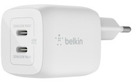 Belkin BOOST CHARGE PRO GaN - Netzteil - PPS- und GaN-Technologie - 45 Watt - Fast Charge, PD 3.0 - 2 Ausgabeanschlussstellen (2 x USB-C)