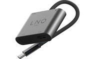 4in1 LNQ - (100W) USB C Multiport Adapter mit 4K HDMI / VGA 1080p / USB C (PD) / USB 3.2 (LQ48001) - Grau