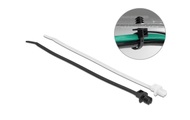 Delock Kabelbinder mit Lamellenfuss Mehrfarbig 200 mm x 4.8 mm