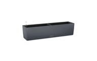 Lechuza - 4er-Set Blumenkästen mit Integriertem Bewässerungssystem Balconera Color 80 - Anthrazit