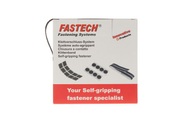 Fastech B20-SKL999905 Klettband zum Aufkleben Haft- und Flauschteil (L x B) 5000 mm x 20 mm Schwarz 5 m