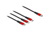 USB Ladekabel 3-in-1 USB-C > Lightning + Micro USB + USB-C