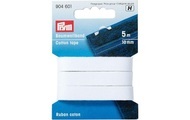 Prym Baumwollband, weiss 10 mm, Karte 5 m