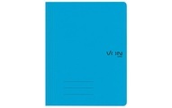 VON Schnellhefter mit Heftmechanik, A4, Blau, 10 Stück