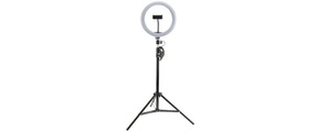 4smarts LED Selfie Tripod XL LoomiPod Ringleuchte / Ringlicht