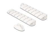 Kabelkanal für Schreibtisch 740 x 75 mm höhenverstellbar weiß