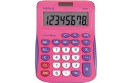 Maul MJ 550 Tischrechner Pink Display (Stellen): 8 batteriebetrieben, solarbetrieben (B x H) 155 mm x 11 mm
