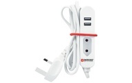 Skross Travel Station UK - Steckdosenleiste (Weiss)