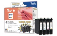 Peach Spar Pack Tintenpatronen kompatibel zu Epson T128, T1285