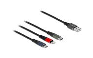 USB Ladekabel 3-in-1 USB-A > Lightning + Micro USB + USB-C