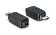 Delock, Adapter Micro-USB-B auf Mini-USB