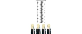 STAR TRADING LED-Lichtervorhang »Trading Lichtervorhang-System«, 204 St.-flammig