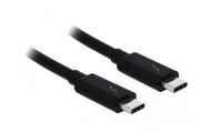 Delock, Delock USB Anschlusskabel [1x USB-C™ Stecker - 1x USB-C™ Stecker] 2 m Schwarz