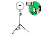 4smarts Videoleuchte LoomiPod XL mit Green Screen LED Ringleuchte / Ringlicht