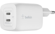 Belkin BOOST CHARGE PRO GaN - Netzteil - PPS and GaN technology - 65 Watt - Fast Charge, PD 3.0 - 2 Ausgabeanschlussstellen (2 x USB-C)
