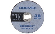 Dremel SC409 2615S409JB Trennscheibe gerade 38 mm 3.2 mm 5 St.
