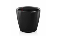 Lechuza - 4er-Set Blumenkästen mit Integriertem Bewässerungssystem Classico Premium 21 LS - Schwarz