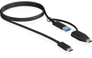 Kabel IB-CB034, USB-C > USB-A + USB-C