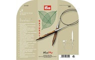 Prym, Prym Rundstricknadel, Set Natural 4.00 - 10.00 mm + Seile