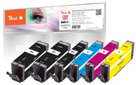 Peach Spar Pack Plus Tintenpatronen kompatibel zu Canon PGI-580, CLI-581