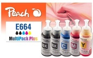 Peach Spar Pack Plus Tintenpatronen, kompatibel zu No. T664