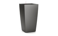 Lechuza - 3er-Set Blumenkästen mit Integriertem Bewässerungssystem Cubico Premium 22 - Anthrazit