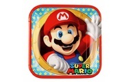 Amscan Einwegteller Super Mario 8 Stück