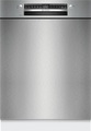 Bosch Serie 4, Unterbau-Geschirrspüler, 60 cm, Edelstahl, SMU4HTS00E