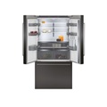 Gaggenau Serie 200, French door Gefrierschrank 5 türig, 183 x 90.5 cm, Edelstahl schwarz, RY295350