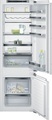 Siemens iQ500, Einbau-Kühl-Gefrier-Kombination mit Gefrierbereich unten, 177.2 x 55.8 cm, Flachscharnier mit Softeinzug, KI87SSDE0