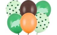 PartyDeco, Partydeco Luftballon Strong Dinosaurier 30 cm