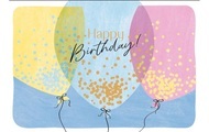ABC Geburtstagskarte Happy Birthday B6