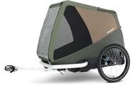 Croozer, CROOZER Hundefahrradanhänger Dog Tammo Moss green